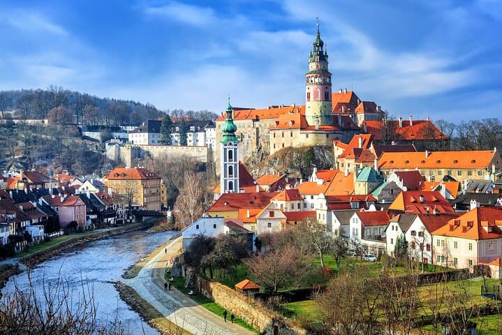 Luxury Day Trip to Český Krumlov from Prague — Castle, River & Old Town