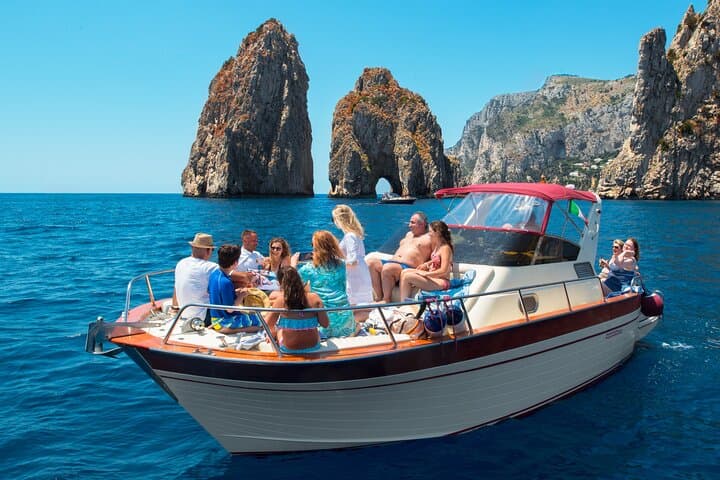 Capri & Blue Grotto Half-Day Boat Tour from Sorrento photo 1