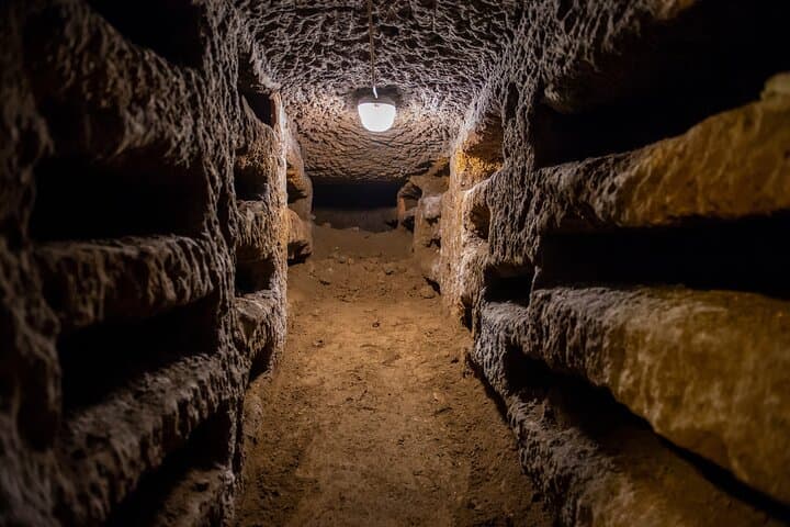 Private Rome Catacombs Tour with Chauffeur — St. Callixtus & St. Sebastian