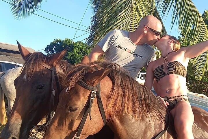 Sunset Horseback Ride & Beach Swim at Cap Estate — Dore's Riding Stable photo 4