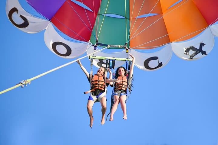 Parasailing over Sharm El Sheikh: Red Sea Sky Rides with Private Pickup