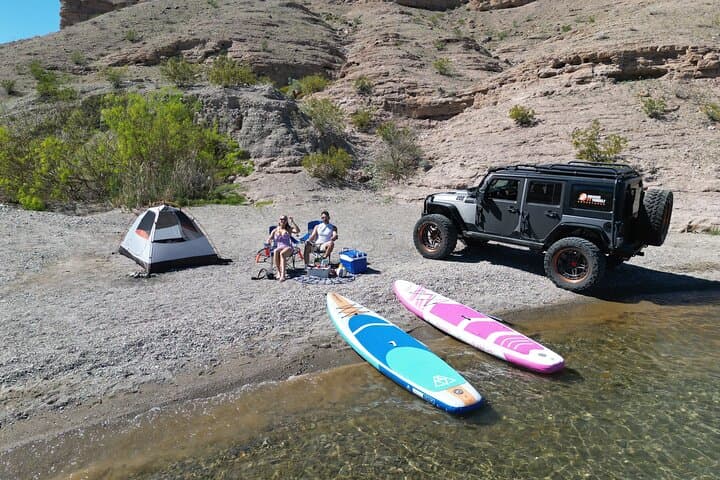 Sunset Paddleboarding & Picnic at Lake Mead Near Hoover Dam photo 2