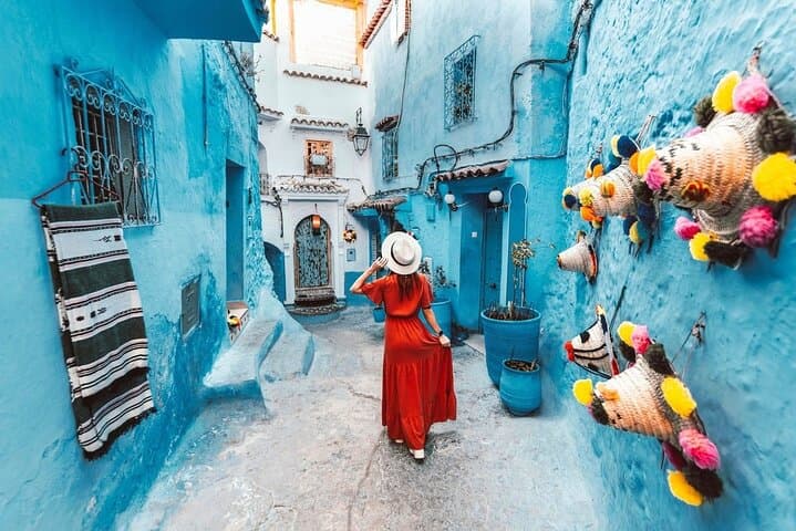 3-Day Fes to Casablanca via Chefchaouen & Tangier — Blue Streets, Caves & Hassan II photo 2