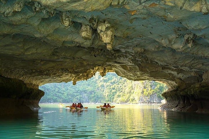 Arcady Premium Day Cruise in Ha Long Bay — Kayak, Cave, Beach & Sunset photo 4