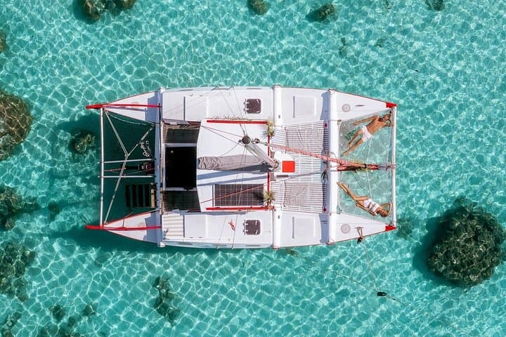 Private Moorea Sunset Catamaran Snorkel on Taboo — Sharks, Rays & Coral Gardens photo 2