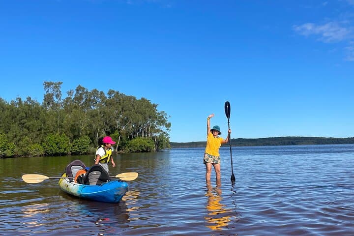Noosa Sightseeing Trail: Ferry Cruise, Beach Walk, Bike & Kayak Adventure