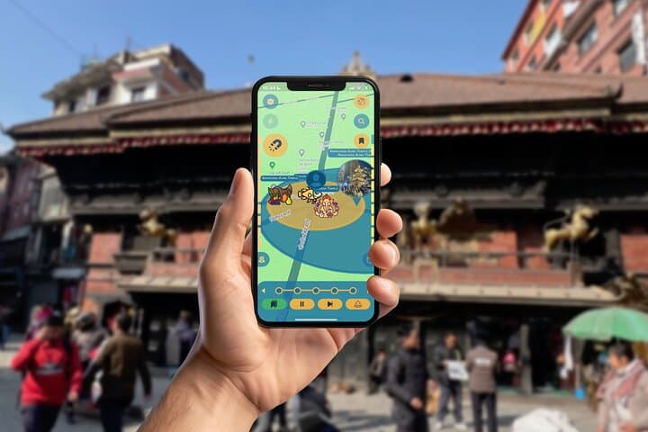 Kathmandu Durbar Square GPS Walking Tour — Self-Guided App Experience