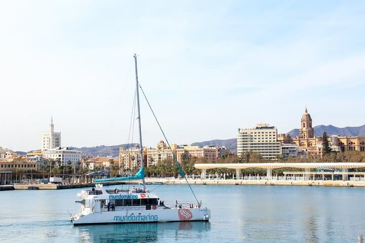 Bay of Malaga Catamaran Cruise: 1-Hour Eco Sailing from Muelle Uno