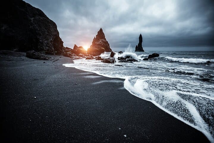 Private Full-Day South Coast Tour from Reykjavík: Waterfalls, Glacier Edge & Black Sand Beaches