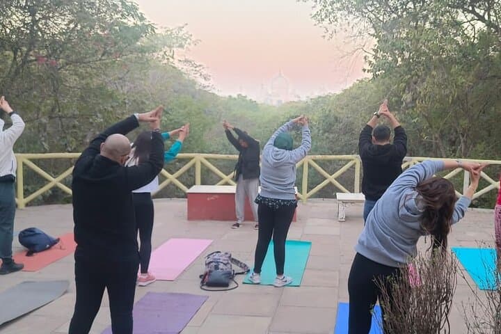 Sunrise Yoga with Taj Mahal View — 1-Hour Class in Agra photo 3