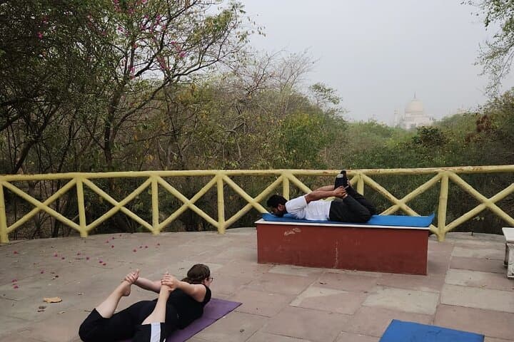 Sunrise Yoga with Taj Mahal View — 1-Hour Class in Agra photo 5
