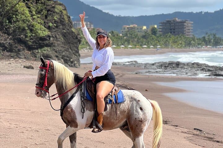 Jaco Beach Horseback Riding Tour — Forest-to-Beach Ride on Flat Terrain
