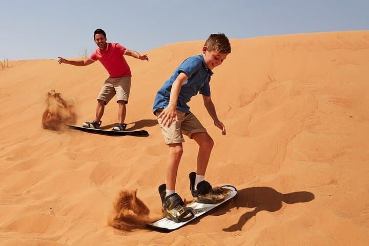 Morning Desert Safari with 30-Minute Camel Trek in Abu Dhabi photo 3