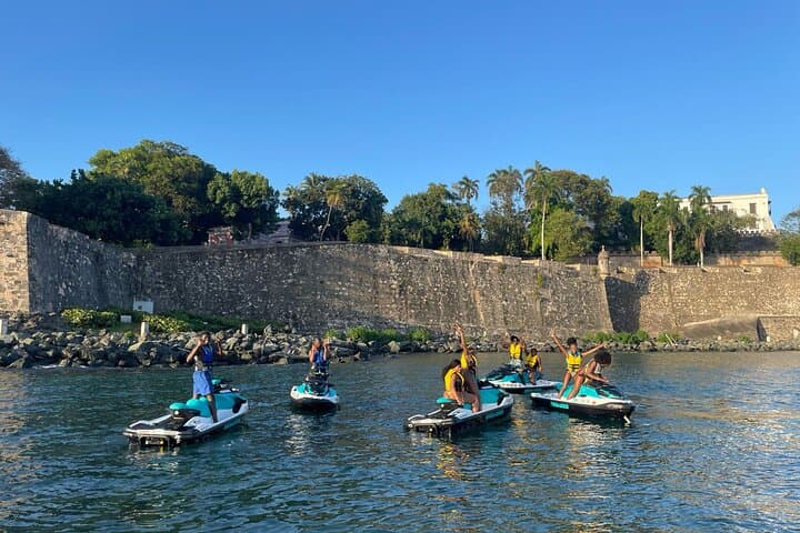 Old San Juan Sunrise Jet Ski Experience: Sunrise Jet Ski Tour in San Juan Bay