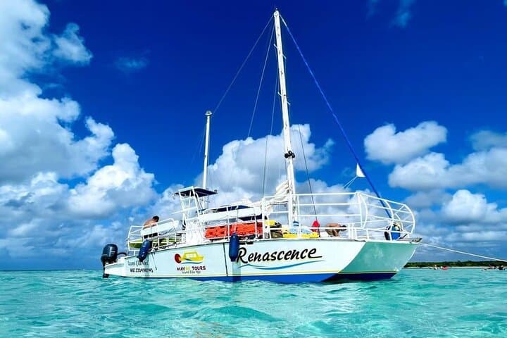 Sail and Snorkel El Cielo: Cozumel Catamaran Reef & Beach Day