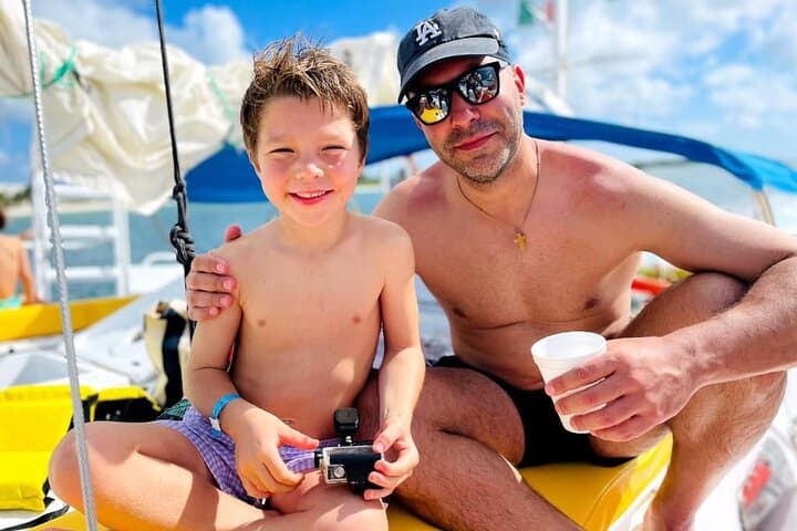 Sail and Snorkel El Cielo: Cozumel Catamaran Reef & Beach Day photo 5