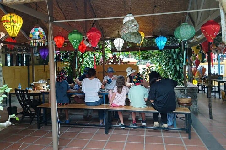 My Son Ruins to Coconut Jungle: Lantern Making & Bamboo Basket Boat Day Tour photo 2