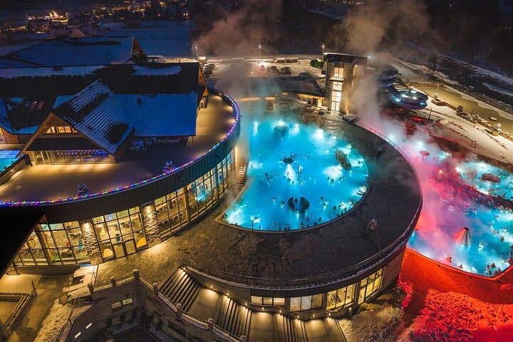 Zakopane to Chochołów Thermal Pools: 3-Hour Evening Ticket & Hotel Transfer photo 4