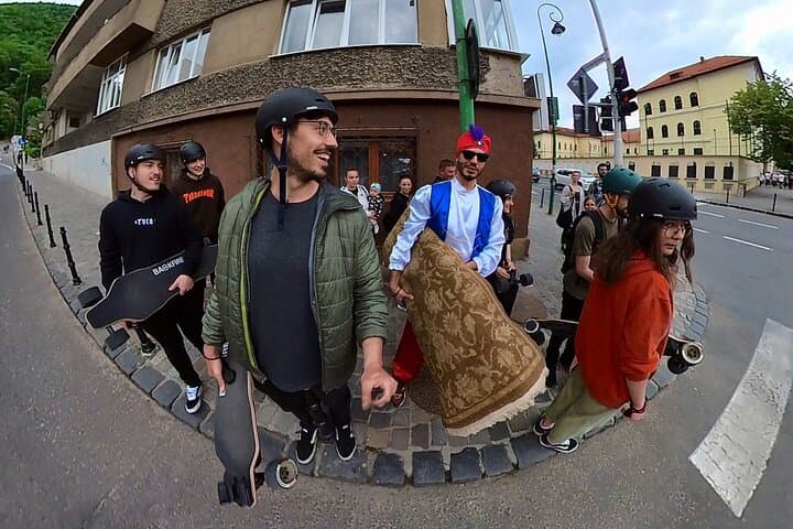 Brașov Electric Longboard Tour: Cruise the Old Town and Tampa Views photo 4
