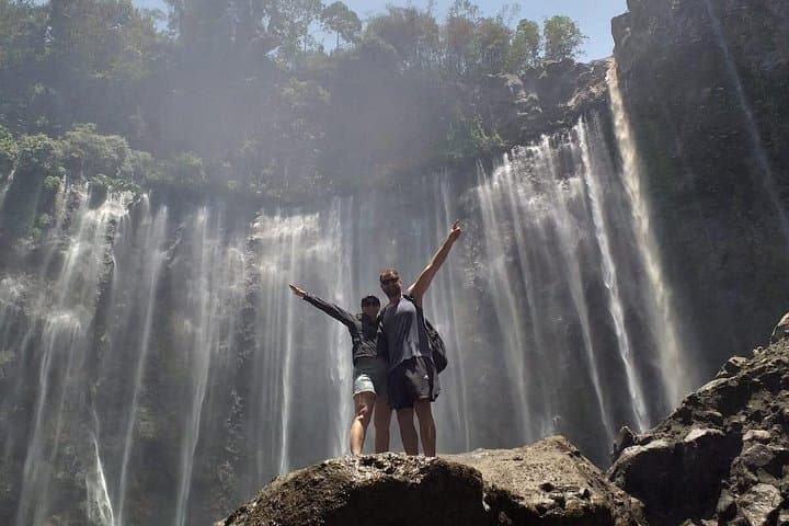 Bromo Sunrise and Tumpak Sewu Waterfall Day Tour from Surabaya