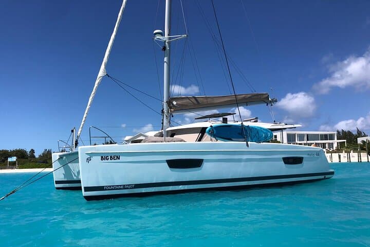 Private Full-Day Catamaran in Grace Bay: Pine Cay, Half Moon Bay & Sand Dollar Bar photo 5