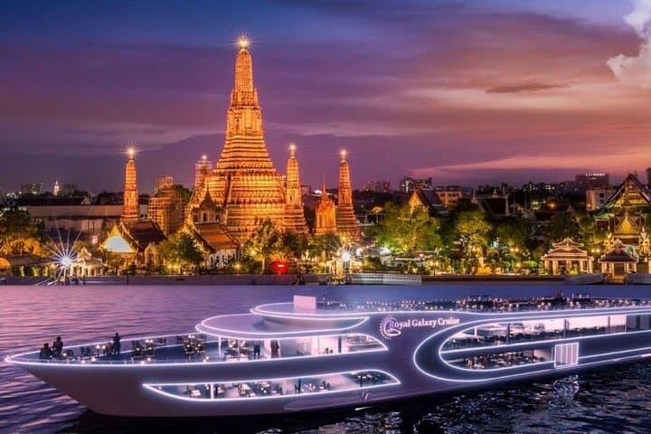 Bangkok Royal Galaxy Chao Phraya River Dinner Cruise: Evening Sights, Seafood & Thai Dance photo 1