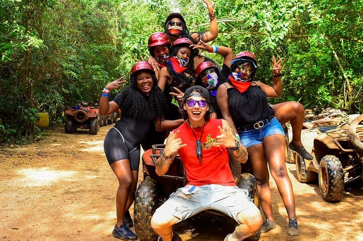 Tulum Adrenaline: ATV, Cenote Swim & 1km Zipline Adventure photo 2
