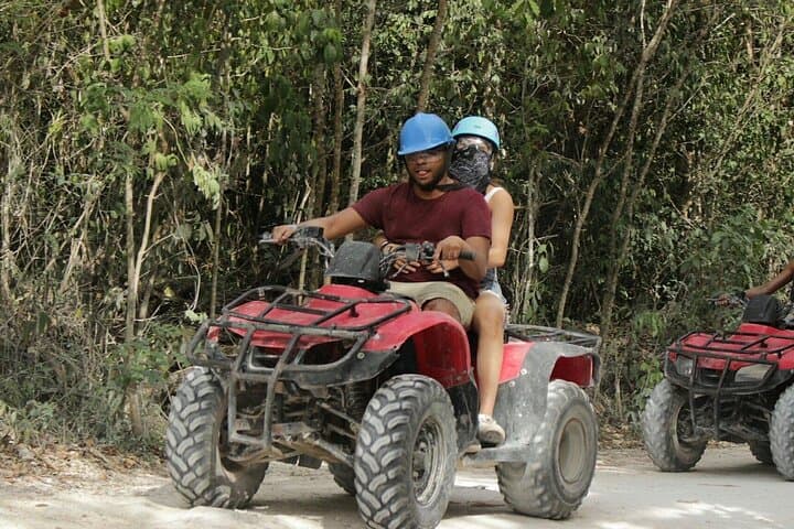 Tulum Adrenaline: ATV, Cenote Swim & 1km Zipline Adventure photo 3