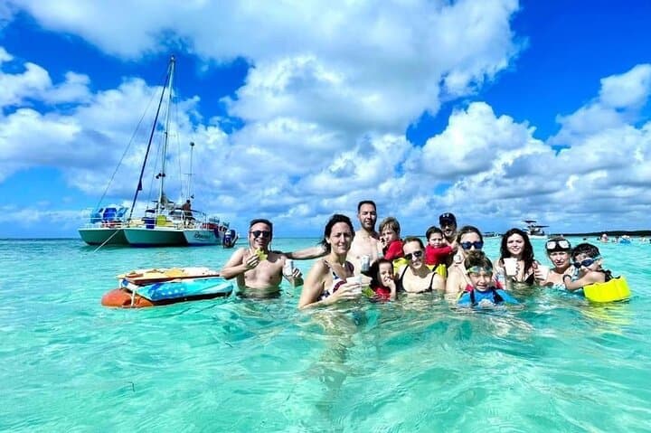 Sail and Snorkel El Cielo: Cozumel Catamaran Reef & Beach Day photo 3