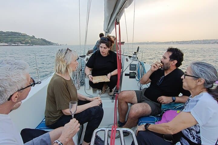 Sunset Sailing on the Tagus: Lisbon River Cruise with Snacks photo 2