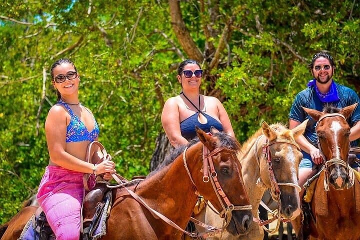 Gallop Between Water Cave and Macao Beach: Horseback, ATVs & Organic Farm Tour photo 3