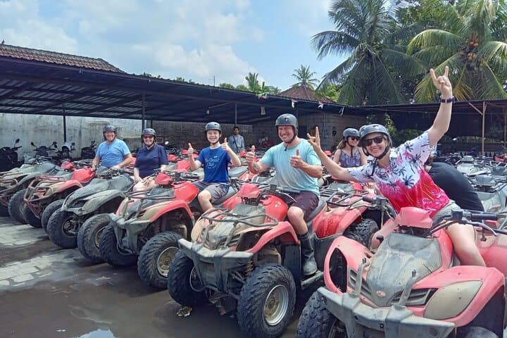 ATV Cave & Waterfall Adventure: Ubud Hidden Gems Private Tour