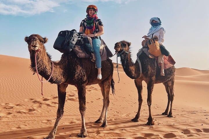 Merzouga Camel Expeditions: Overnight Camel Ride, Sandboarding & Desert Camp photo 2
