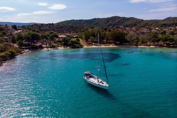 Sithonia Private Sailing Cruise to Diaporos & Ammouliani — 7-Hour Aegean Day photo 2