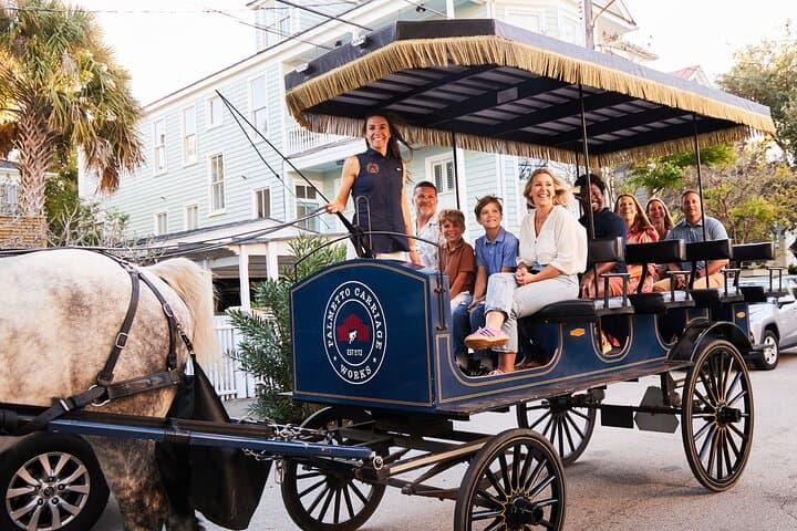 Historic Charleston Horse-Drawn Carriage Tour: 1-Hour Guided Ride Through the Old City photo 2