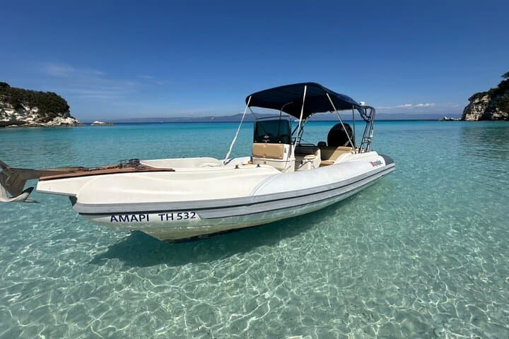 Private RIB Adventure in Paxos and Antipaxos: Blue Caves, Beaches & Snorkel photo 3