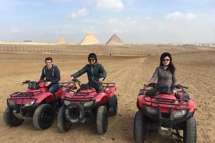 Sunset ATV Quad Bike Adventure at the Giza Pyramids photo 2