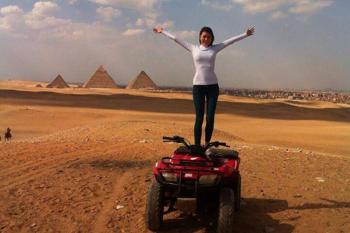 Sunset ATV Quad Bike Adventure at the Giza Pyramids photo 4