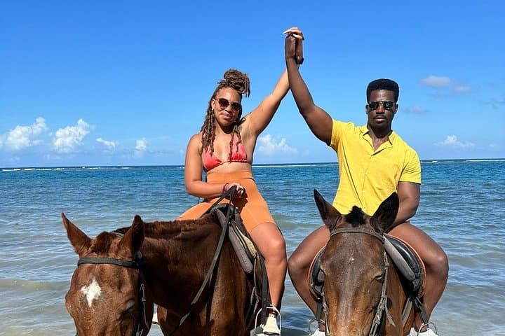 Montego Bay Day Trip: Dunn's River Falls, Bob Marley Museum & Ocean Horseback Ride photo 4