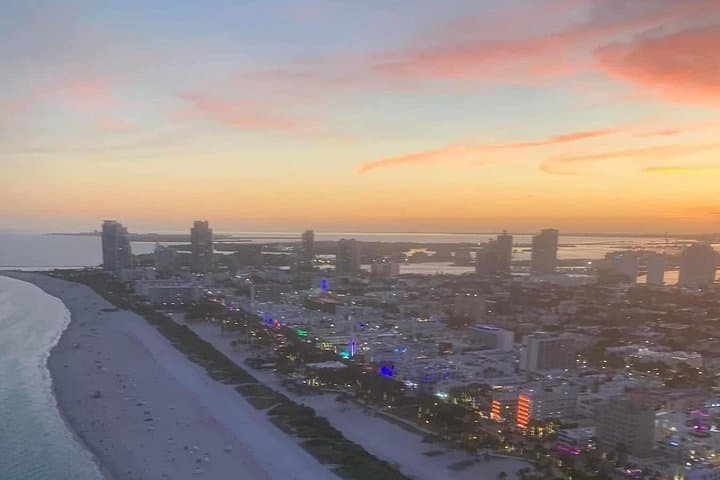 Miami After Dark: Sunset & Night Helicopter Tour Over Miami Beach and Oleta River photo 6