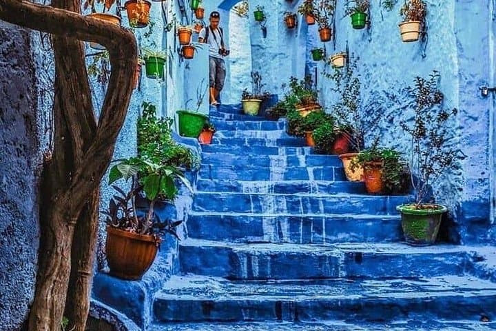 Magical Chefchaouen Day Trip from Fes: Blue Medina, Ras El Maa & Spanish Mosque photo 3