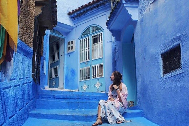 Magical Chefchaouen Day Trip from Fes: Blue Medina, Ras El Maa & Spanish Mosque photo 4