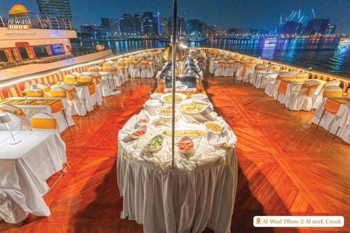 Evening Dhow Cruise on Dubai Creek — Buffet Dinner & Tanoura Show photo 3