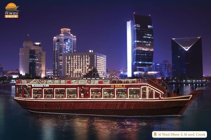 Evening Dhow Cruise on Dubai Creek — Buffet Dinner & Tanoura Show photo 5