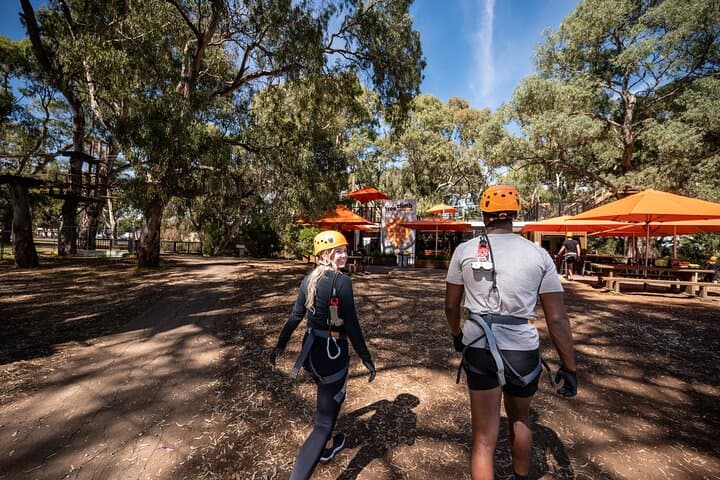 Adelaide Tree-Top Adventure: Zip Lines, Tarzan Swing & 52-Station Aerial Course photo 6