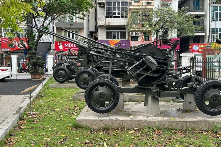 Hanoi Jeep Tour: Old Quarter, B‑52 Lake, Long Bien Bridge & Train Street Food Crawl photo 6