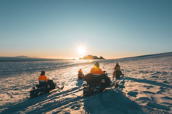 Snowmobile Langjökull: Glacier Ride and Natural Ice Cave Tour from Reykjavik photo 5