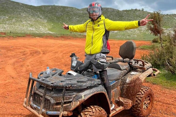 Off-Road Quad Adventure on Galicica Ridge Above Lake Ohrid