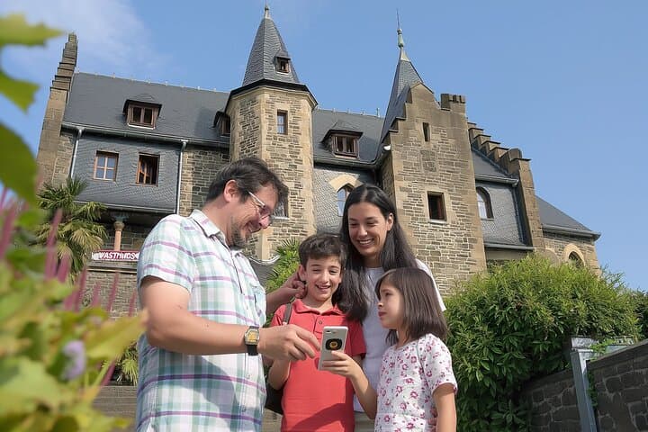 Solingen Castle Audio City Rally — Interactive Puzzle Walk Around Burg Castle