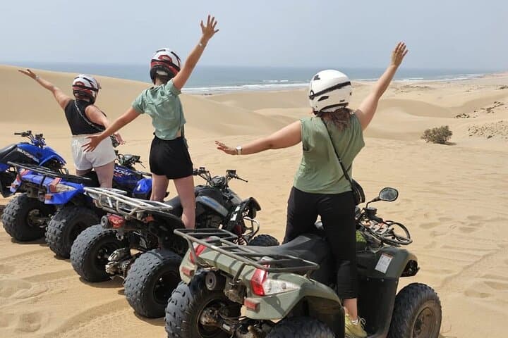 Agadir Desert and Beach Quad Biking Adventure: Dunes, Coastline & Mint Tea photo 5